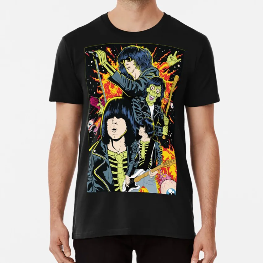 this fellas are rock T shirt rock on guy guys fella fellas rocks rocker music punk