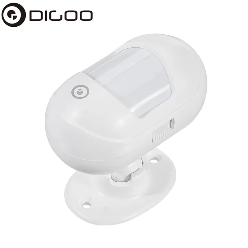 

DIGOO Smart Home 433MHZ Wireless Infrared Detection PIR Sensor With 360 degree Rotatable Base Compatible with DIGOO HOSA HAMA