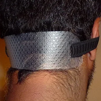 

Transparent Barber Hair Cut Guide Neck Hairline Template Mould Beard Shaving Styling Tool Fringe Cliping Artifact DIY Accessory