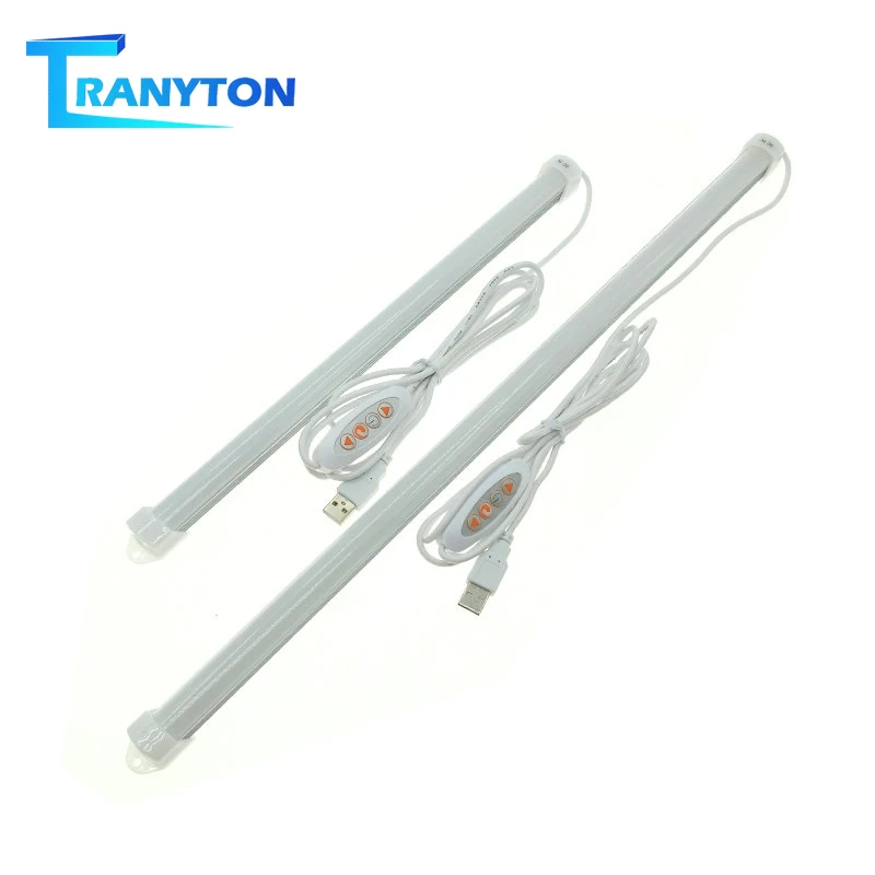 5V LED Book Lamp Student School Dormitory Reading Light USB Switch Adjustable LED Strip for Office Work Children Study Desk Lamp