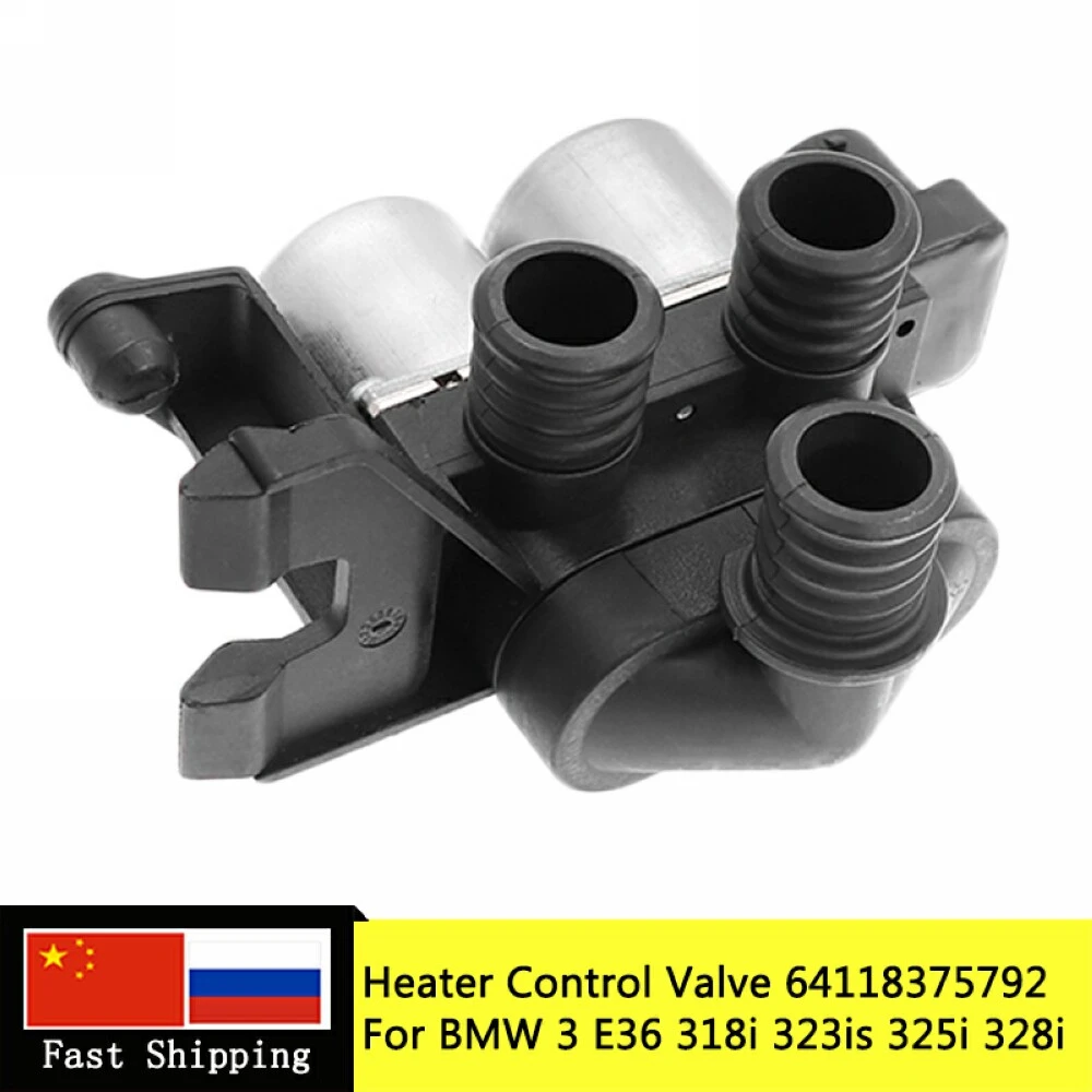 Solenoid Air Conditioning Coolant Climate Heater Water Control Valve For Bmw E36 318i 323i 325i