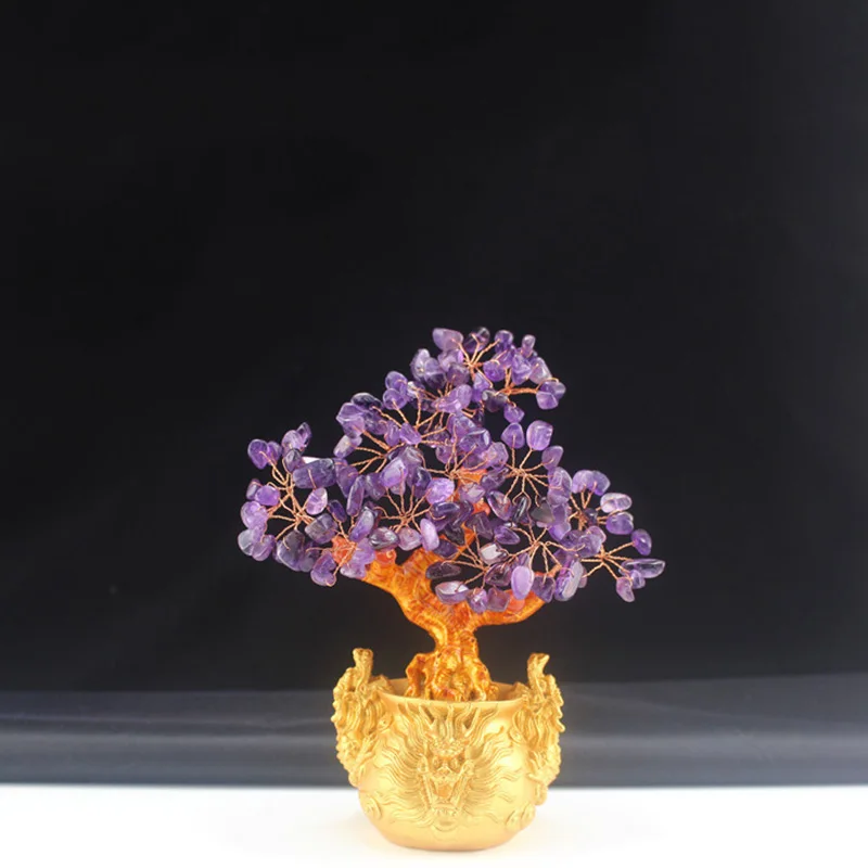 

Premium Mini Crystal Money Tree Bonsai Style Fortune Lucky Feng Shui Brings Wealth Sports Home Decoration Birthday Gift