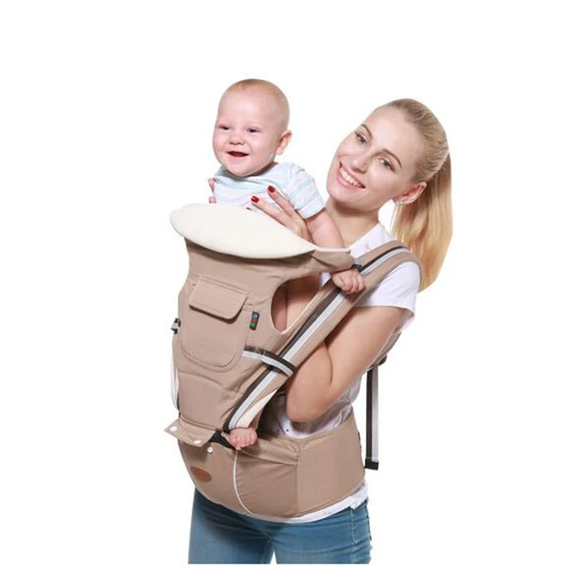 Воздухопроницаемая переноска для детей 0-36 месяцев, 3 в 1, регулируемый поясной табурет, эргономичная переноска для младенцев, слинг, рюкзак, 20 кг, нагрузка