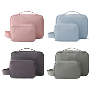 

Travel Cosmetic Bag Beautician Make up Bag Quick Multifunction Bags Purse Toiletry Bag Organizer Makeup Pouch Waterproof Handbag