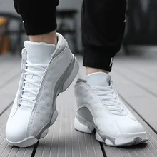 Официальный аутентичный Баскетбол Air обувь Спорт на открытом воздухе спортивные кроссовки крылья 13 больше Uptempo Роскошные Ретро Джеймс Boot