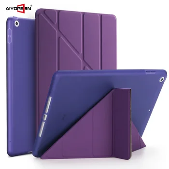

Case for iPad air 2, Aiyopeen PU Leather Front Cover + Hard PC Back Auto Sleep magnetic Stand Smart cover for ipad air 2 case