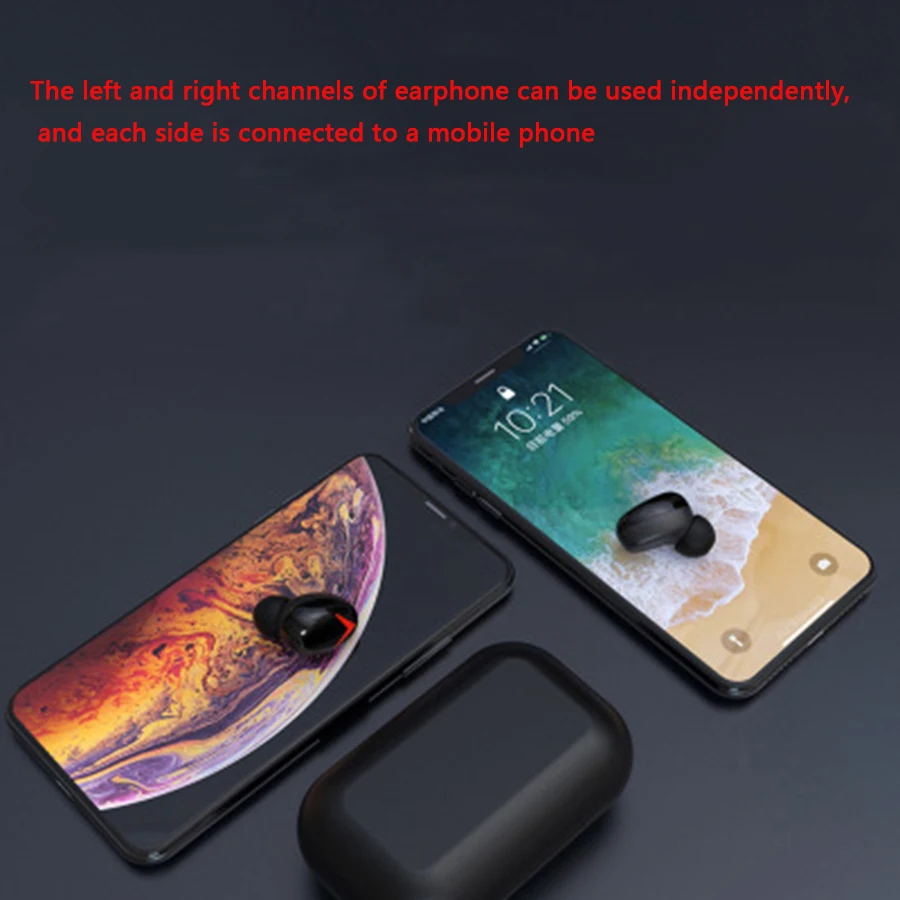 TWS Wireless Earphone Bluetooth Headset Touch Music Sports Headsets For All Smart Bluetooth Mobile Phones And Tablets