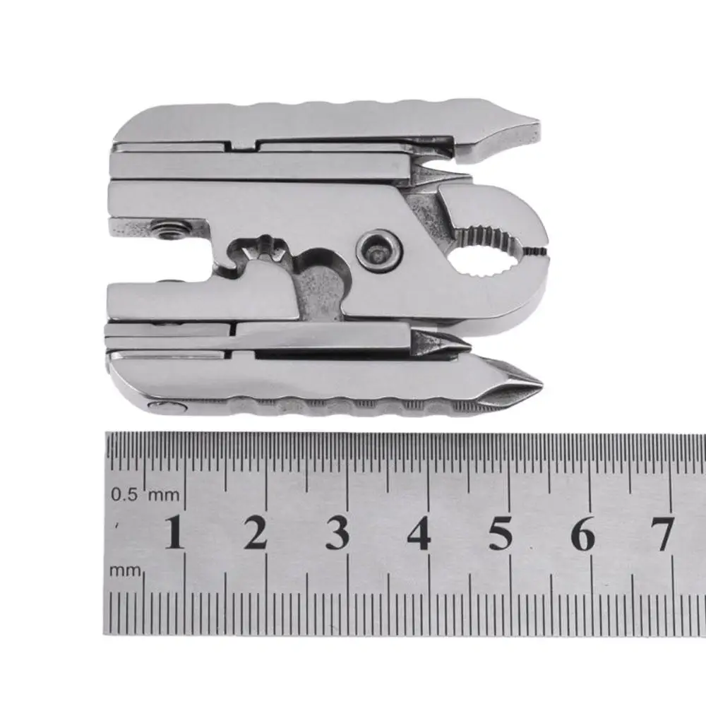 Stainless Steel Portable Outdoor Multitool Pliers Knife Keychain Screwdriver Mini Herramientas Multi Tools | Инструменты