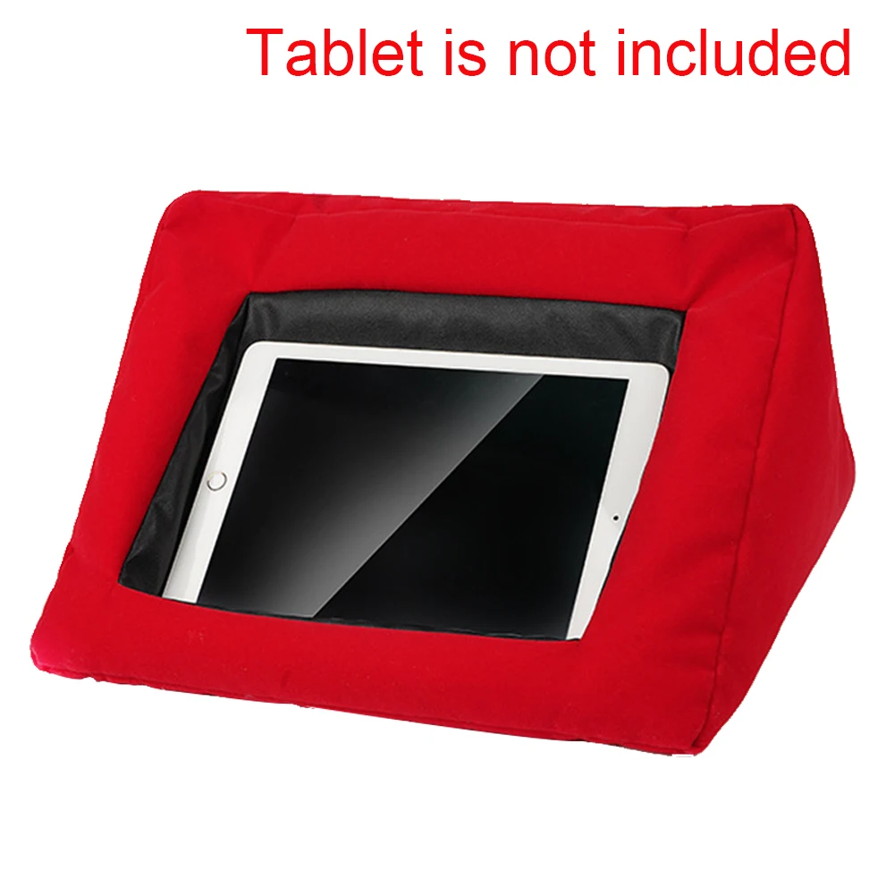 

Cushion Non Slip Office Tablet Holder Portable Soft Multifunctional Foam Particles Washable Universal Home Pillow Bracket Zipper