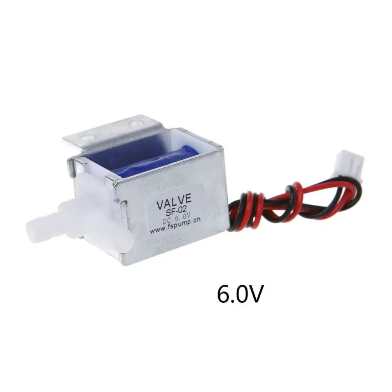 

Micro Electric Solenoid Valve N/C Normally Closed 6V 12V 24V Wires Gas Water Air Control