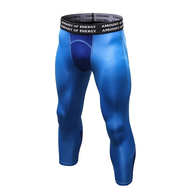 

Men's Fitness running pants Quick Drying Elastic Waist Pants Outdoor Sports Running Exercise leggings