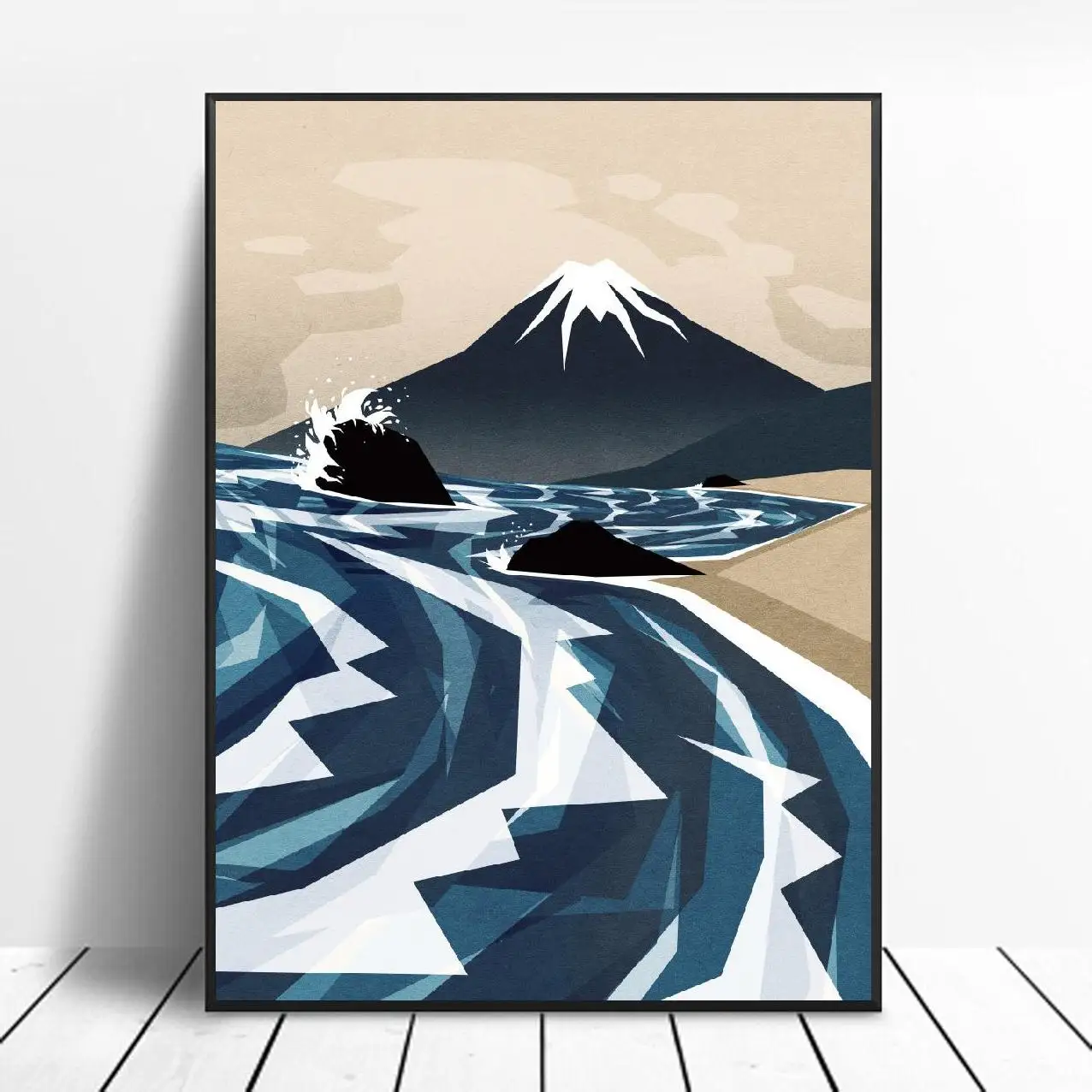 Разбивая волны холст картина настенные художественные рисунки домашний декор