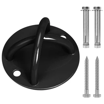 

Wall/Ceiling Mount for Suspension Straps, Resistance Trainer Rings Hooks Fixed Buckle ForYoga Swings & Boxing Equipment
