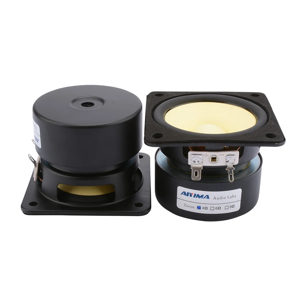 Aiyima-altifalante Full Range Altifalante de Som Amplificador Home Audio Unidades de Altifalante Ohm Ohm 15w Unidades - Image 3