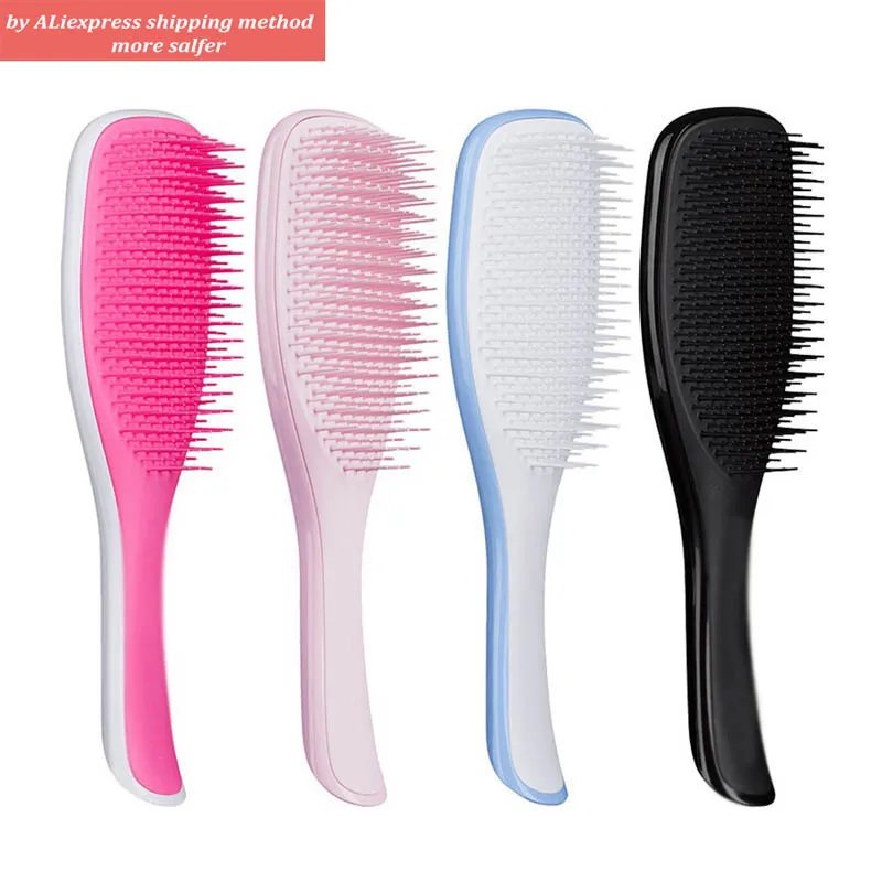 

Hair Brush Straightener Hair Comb Hair Styling Anti-static Straight Detangling Massage Combs for Salon Styling Women Girls Hair