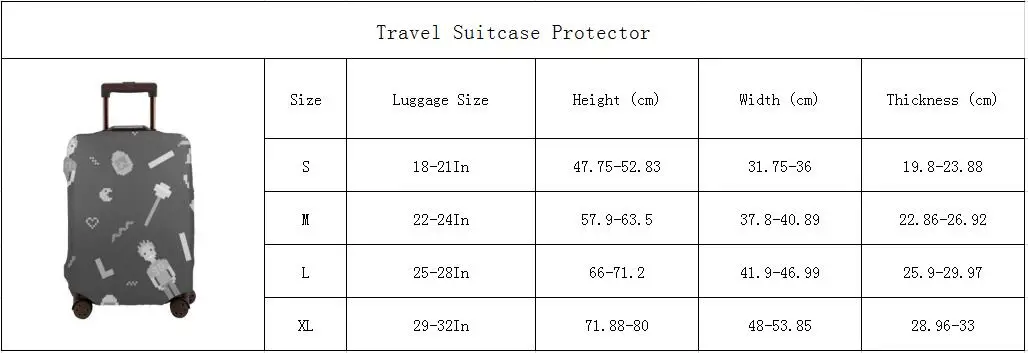 Бесшумный дизайн пользовательские Pacman Ретро игра чемодан на колесиках для путешествий защитные чехлы чемодан Защита Чехол