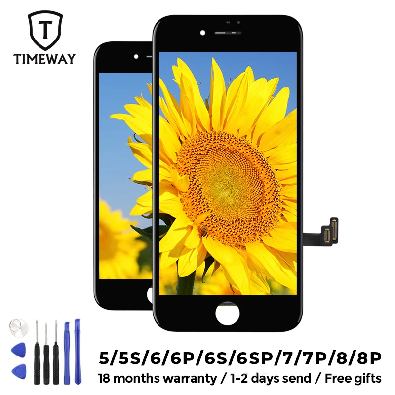 Tianma качественный ЖК дисплей для iPhone 6 7 8 6S Plus сменный сенсорный экран 5 5S SE без