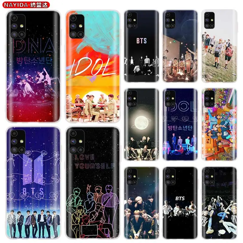 Чехол для телефона Samsung A72 A52 A42 A32 A12 A71 A51 A21 A20 A30 A50 A70 S A6 A7 A8 2018 BTS Корея Bangtan Boys Young Forever