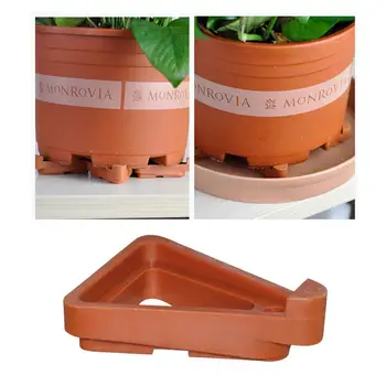 

Indoor Plant Flower Pot Bottom Mat Ventilated Anti-rot Root Potting Activity Bottom Mat Can Be Stacked High Pot Tray