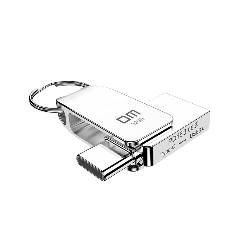 DM USB C флеш-накопитель 64 Гб PD163 Тип C USB флеш-накопитель 32 Гб OTG usb флешка высокая скорость cle USB 3,0 флеш-накопитель