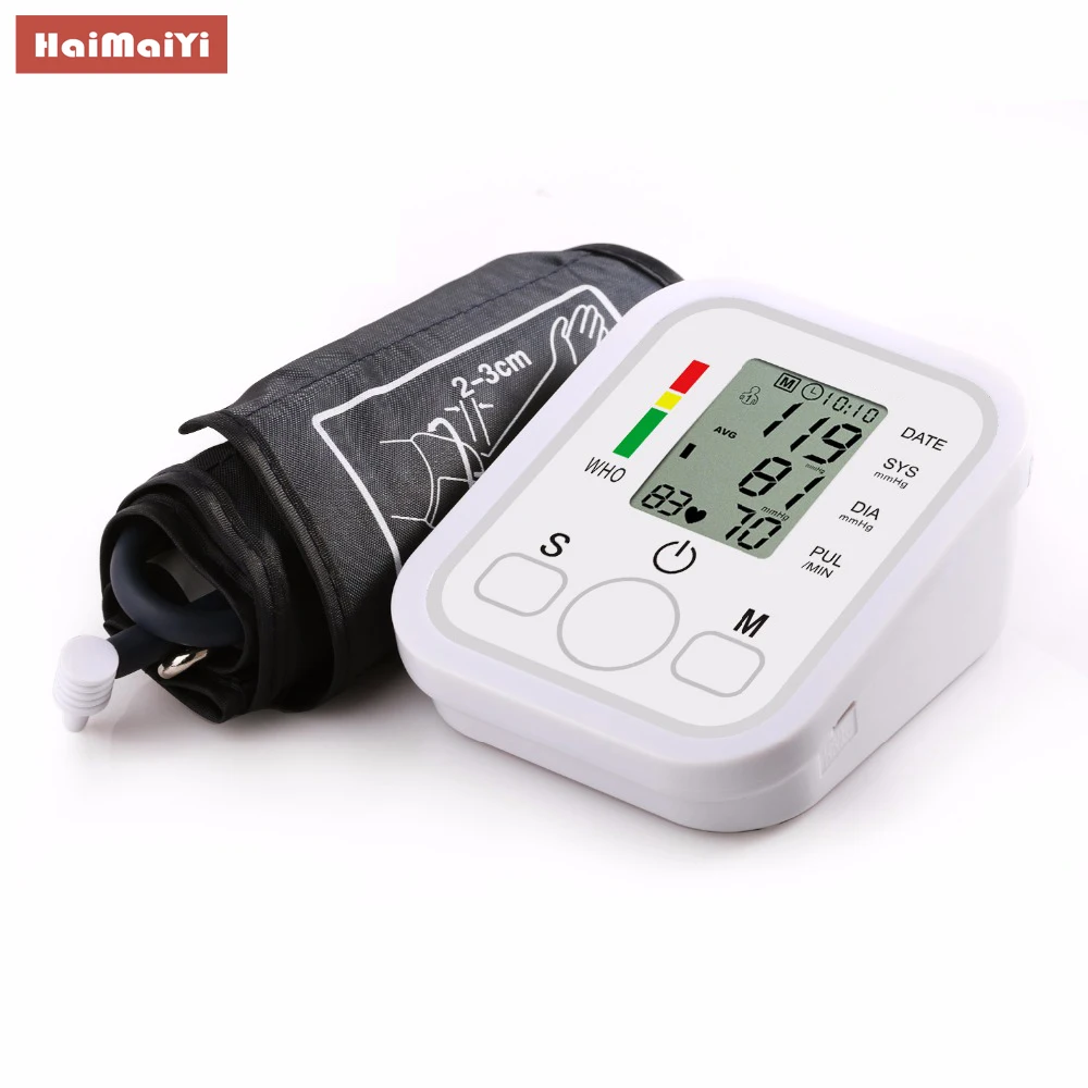 Тонометр цифровой натяжитель руки Монитор артериального давления измерительный прибор артериальный датчик для домашнего ухода медицинское оборудование