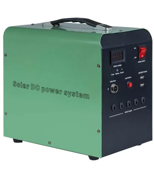 

Off grid portable small power 50W DC power solar system with solar panels and battery
