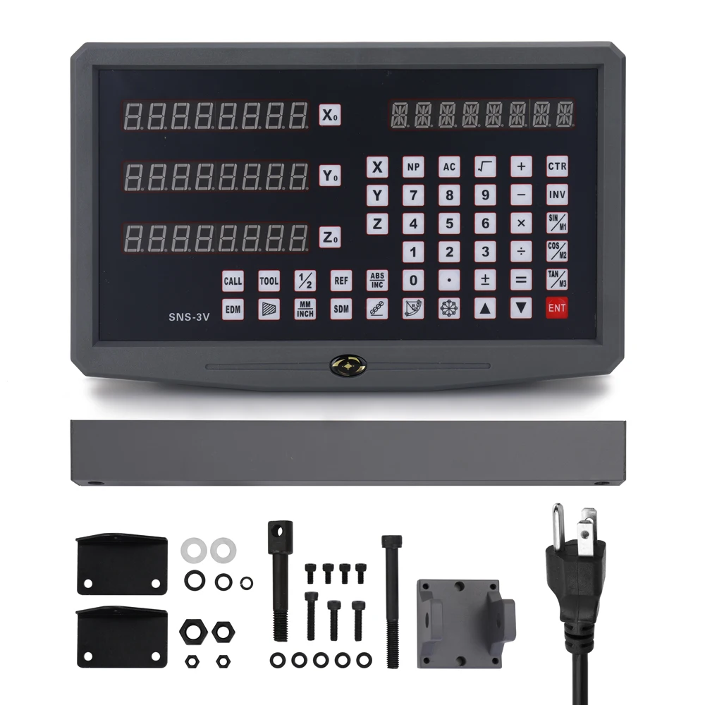 

Hot New Grating CNC Milling Digital Readout Display Milling Machine Control Panel Measuring Equipment