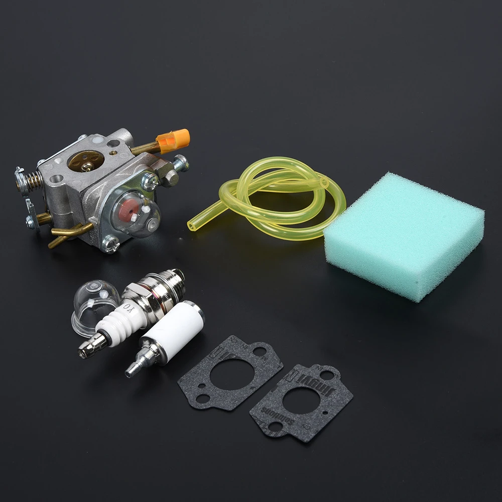 Carburetor Air Filter Kit For Homelite Ryobi 26cc 30cc Trimmer Zama C1u H60 Fuel Filter Primer Bulb Spark Plug Tool Parts Aliexpress