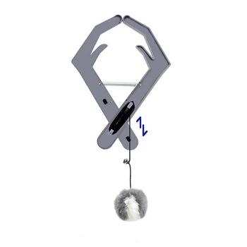 

Flutter Teaser Automatic Pet Elastic Rope Funny Cat Ball Toy Interactive Door Hanging Amusement Entertainment Clamp Living Room