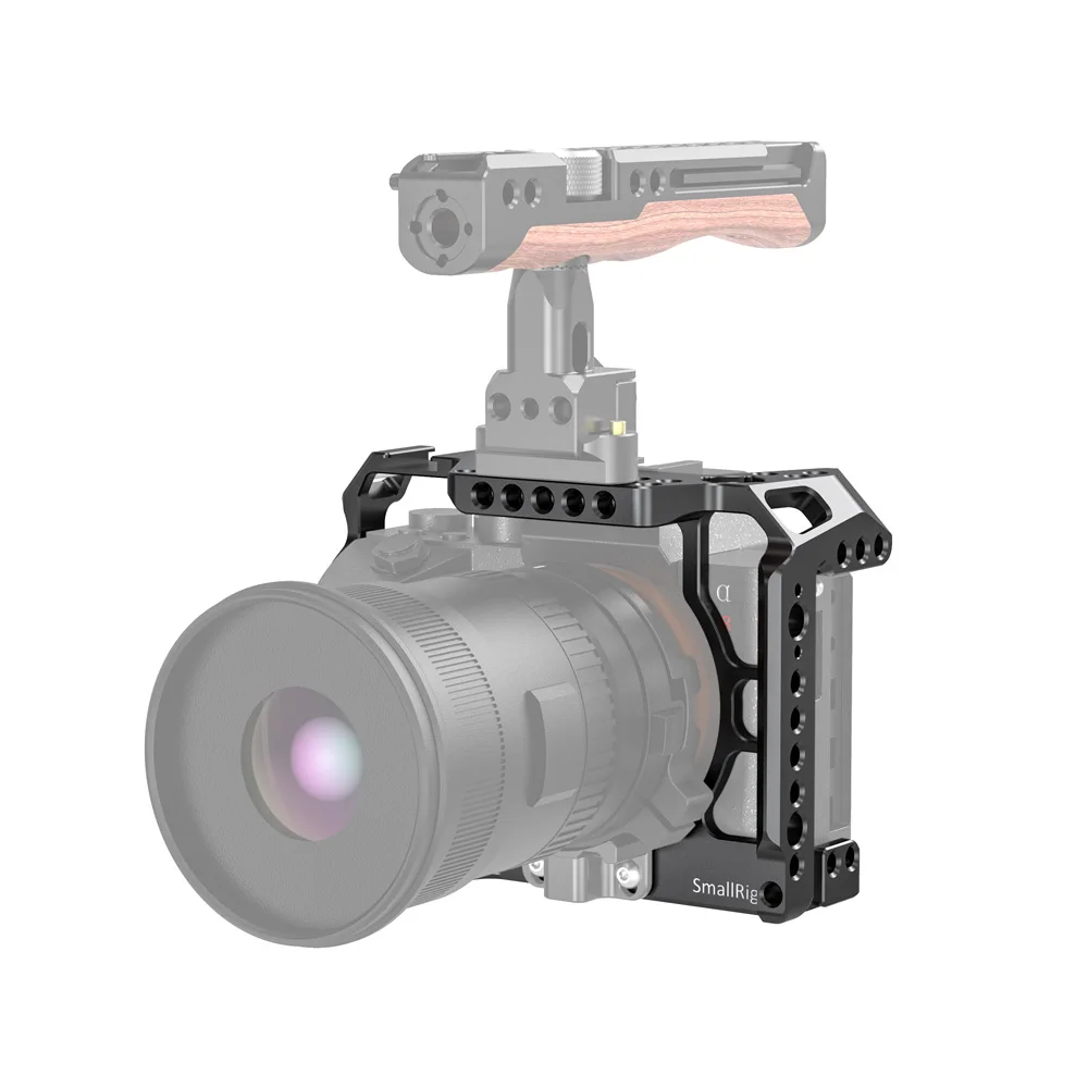 SmallRig a7r4 A7R IV клетка для камеры sony A7R Mark IV W/1/4 3/8 резьбовое отверстие fr Топ Ручка микрофон вспышка светильник DIY 2416