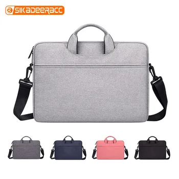

Leisure Single Shoulder Laptop Bag For Notebook 13.3 14.1 15.4 15.6 Inch Felt Liner Bag Men Women Wearproof Handbag Multifuction