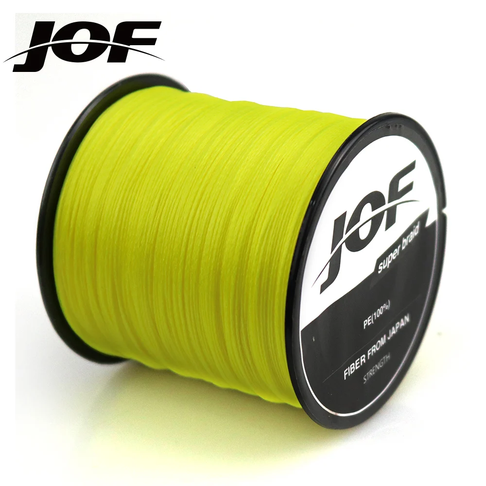 JOF, 9 прядей/8 прядей/4 прядей, 300 м, плетеная леска, супер прочная полиэтиленовая многонитевая леска, 0,14-0,70 мм, 18LB-119LB