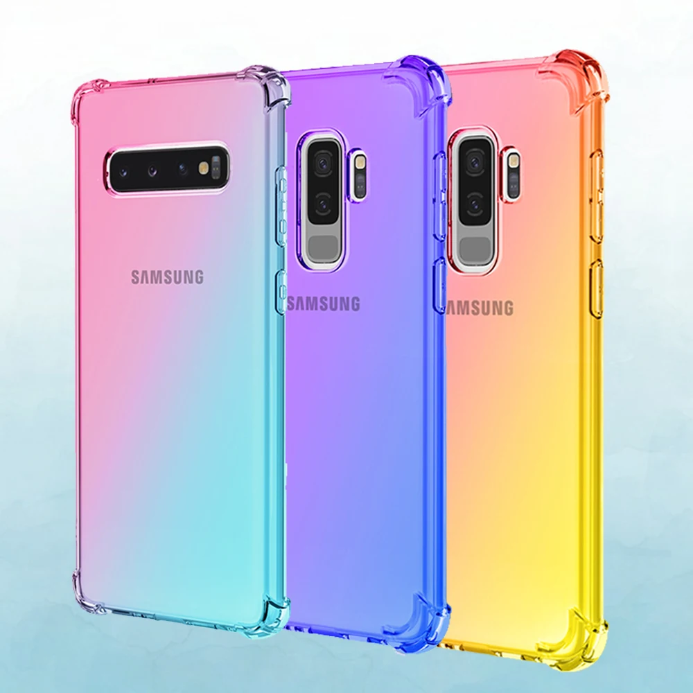 Чехол S10 plus для samsung galaxy s10plus чехол s9plus телефона s9 кожа 9splus прозрачный s 9 10 s9case 10splus