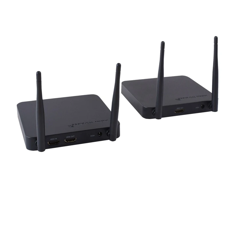 

200M Long Range Signal Wireless Hdmi Extender Transmitter & Receiver With Ir Remote Support 5Ghz 1080P Video & Digital Audio To