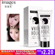 Изображения Быстрый белый крем-холик увлажнитель длительного действия Отбеливающее масло для кожи чехол для пульта поры, акне Обнаженная основа для макияжа