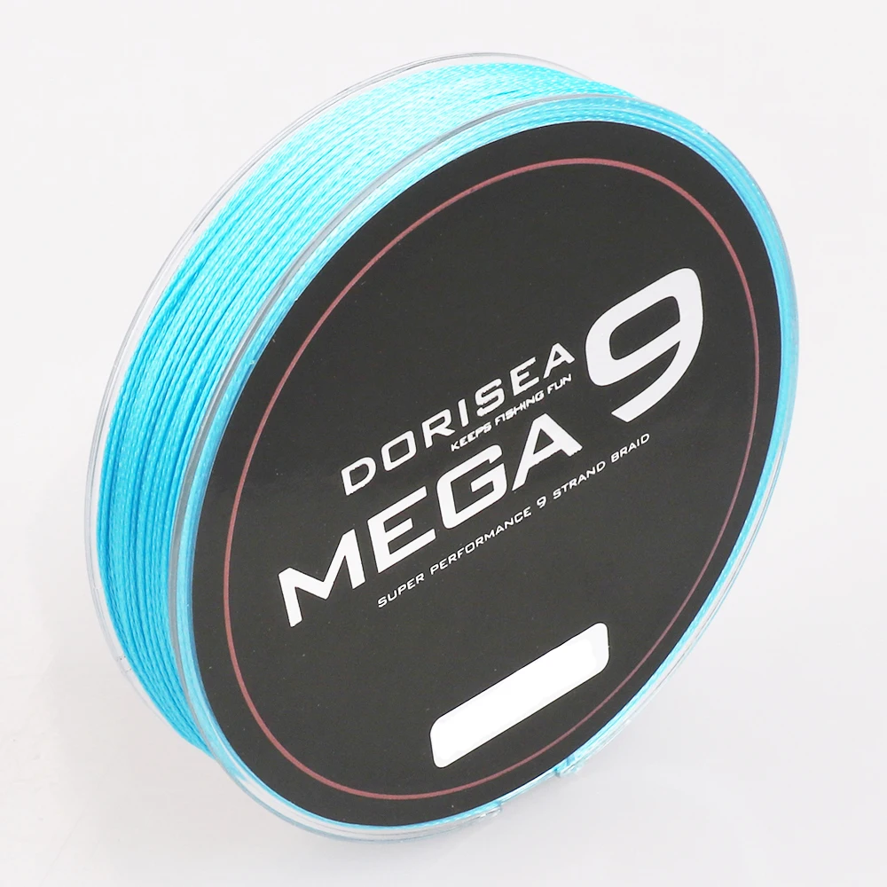 DORISEA Mega 9 нитей 300 м 330 ярдов плетение проволочной сетки линии Япония Материал супер PE lLine многонитевая рыболовная проволока
