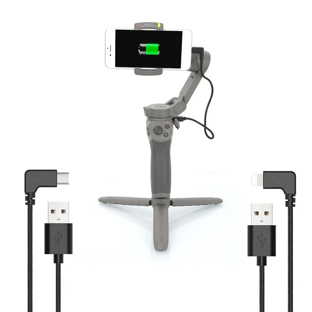 

USB Data Line phone Charging cable OSMO battery discharge for DJI OSMO Mobile3 2 Handheld Gimbal Accessories