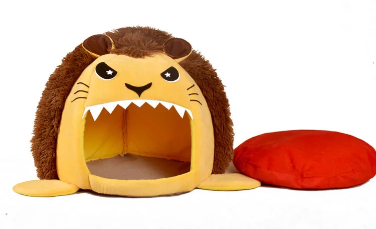Cute Pet Dog Bed Sofa Warming Dog House Comfortable Winter Kennel Puppy Cushion Pet Basket Cat Nest Mat Accessories Supplies