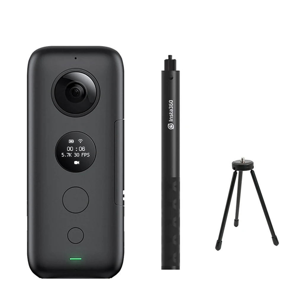 Insta360 ONE X Action camera 5,7 K видео Спортивная камера для iPhone и Android с пулей время комплект 128G
