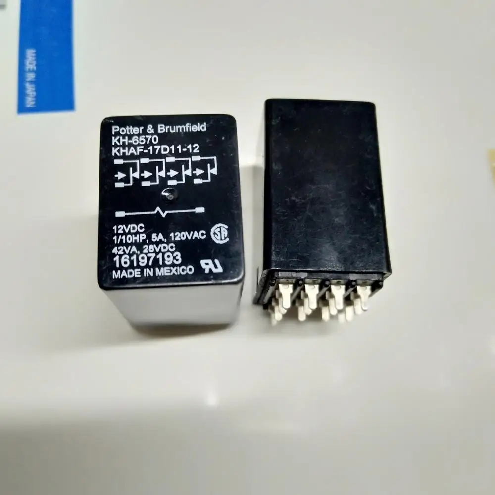 KH-6570 KHAF-17D11-12 Intermediate Relay 5A 250VAC 12VDC 14 Pins | Обустройство дома