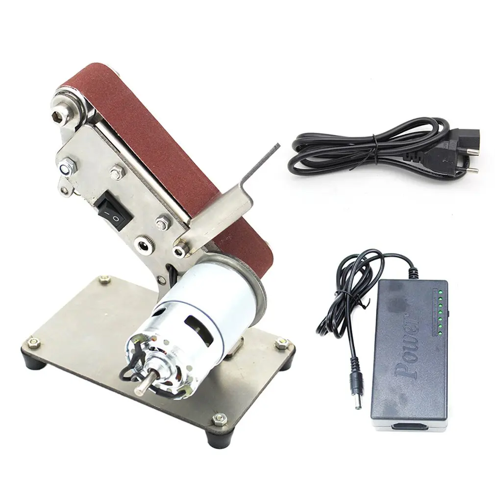 

Mini Small Mini Belt Machine Diy Polishing Machine Folding Mini 775 Bare Metal Eu Fixed Angle Sharpening Machine