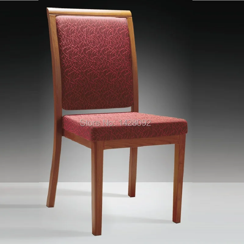 Wholesale Quality Luxury Strong Stacking Woodgrain Aluminum Chairs For