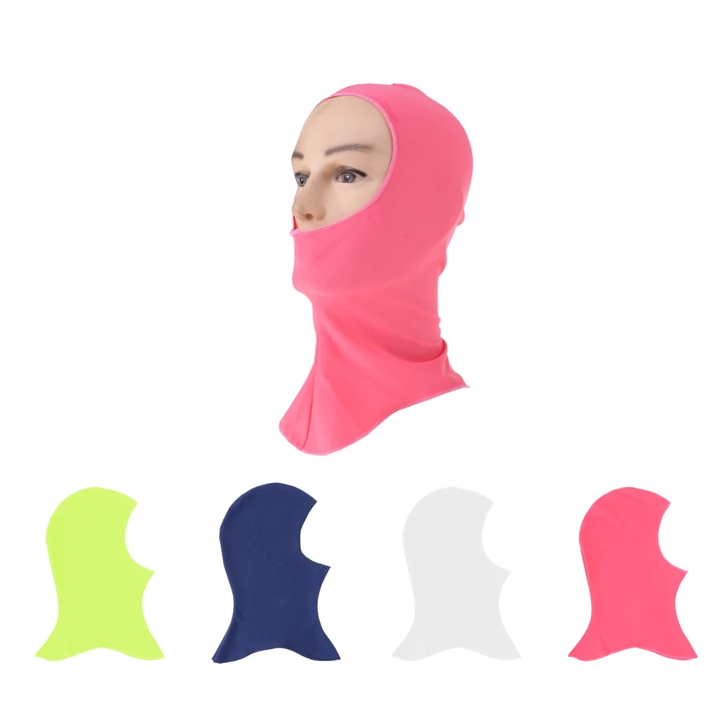 

Swiming Cap - Lightweight UV Sun Protection Face Mask Head Neck Cover Face Bikini Elastic Diving Swim Cap