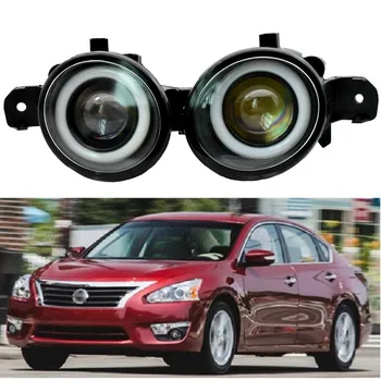 

2PCS Car styling LED Fog light For N issan Almera Qashqai X-Trail Primera Teana Altima Maxima Sentra 2001-2015 Halogen Fog Lamp