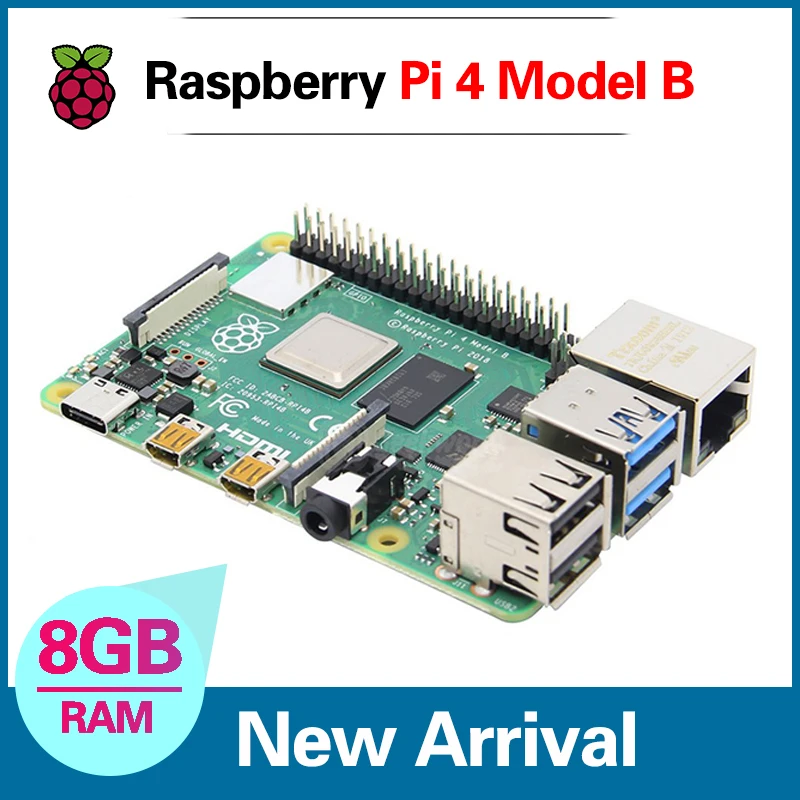 Новые Raspberry Pi 4 модели 4B 8 Гб BCM2711 quad core Cortex A72 1 5 ГГц ГБ/2 ГБ/4 ГБ Оперативная память с