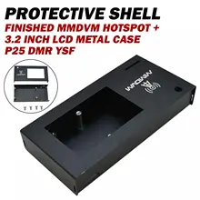 

DIY Protective Shell For Finished MMDVM Hotspot +3.2 Inch LCD Metal Case P25 DMR YSF Black New Box