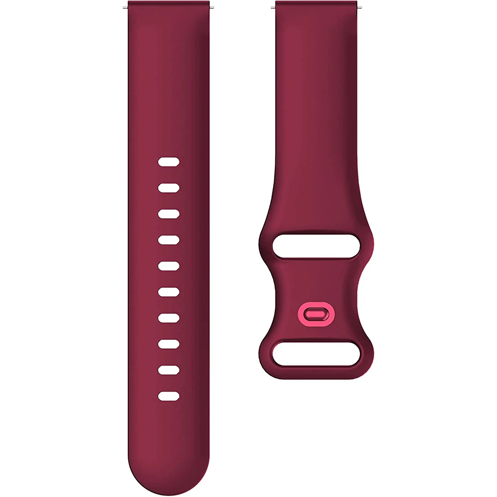 22mm Quick release Silicone Strap Band For Xiaomi Mi Watch Color sports edition Smartwatch Bracelet Watchband Wriststrap