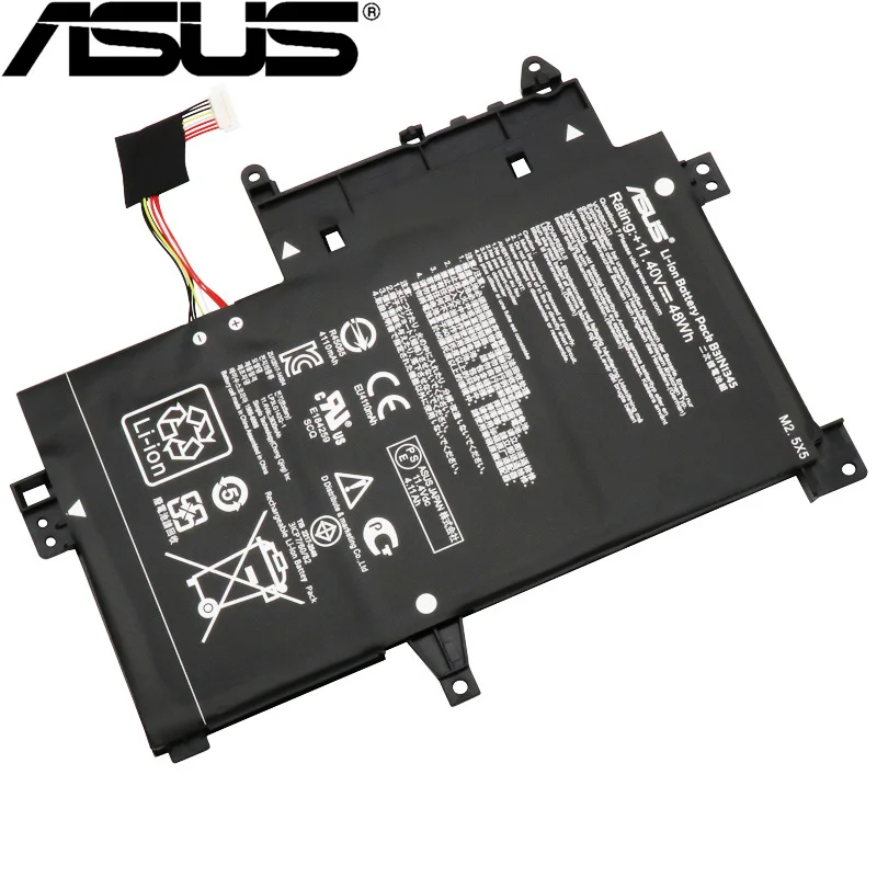 ASUS оригинальные 4110 мА/ч, B31N1345 Аккумулятор для ноутбука ASUS Transformer Libro di Vibrazione TP500L TP500LA TP500LN 11,4 V 48Wh