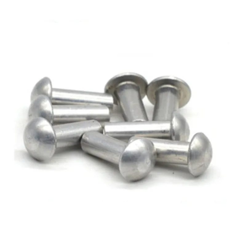 Round Aluminum Round Solid Rivet self-plugging Rivet A1 20-100pcs m2 M2.5 m3 m4 m5 m6 rivets and fasteners rivets and screws