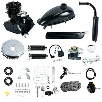 

60cc 80cc Gasoline Bike Modified Engine Kit Assembly Throttle Handle Start Switch Brake Lever Accessory Biskiklet Aksesuar #YL5